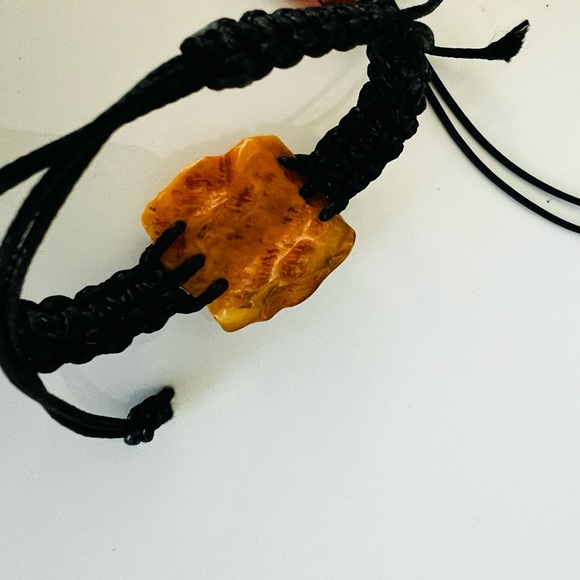 A precious, healing Bracelet X made of Baltic amber - Picture 12 of 12